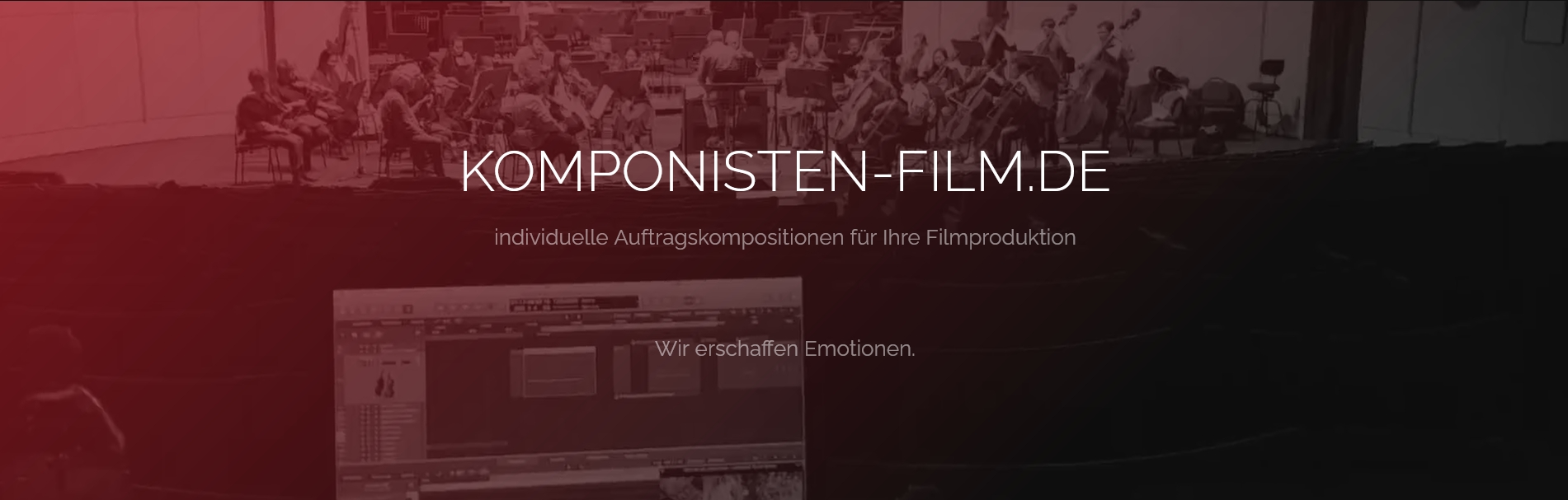 Filmmusik Komposition, Musik für Film, Musik für Hörbuch, Musik für Hörspiel